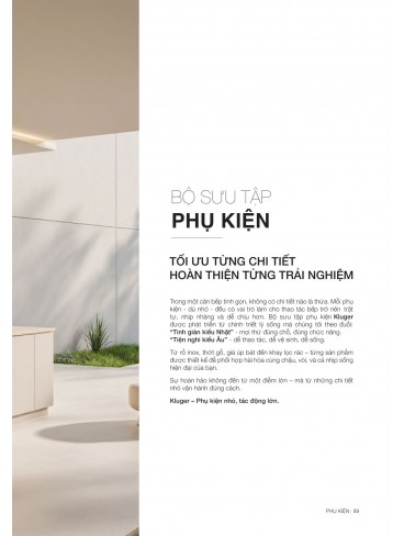 CATALOGUE CHẬU RỬA CHÉN KLUGER 2026