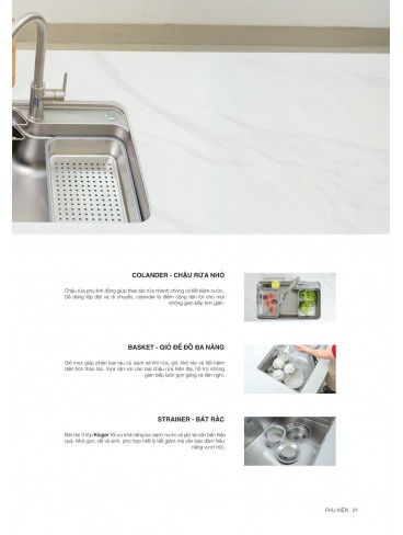 CATALOGUE CHẬU RỬA CHÉN KLUGER 2026