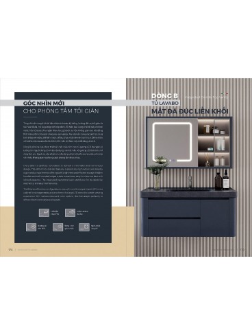 CATALOGUE TỦ LAVABO BOSSCO 