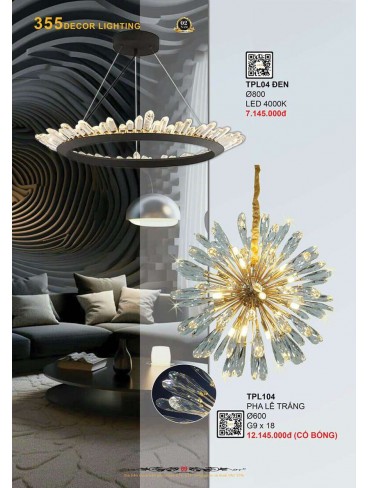CATALOGUE 355 DECOR LIGHTING 2025