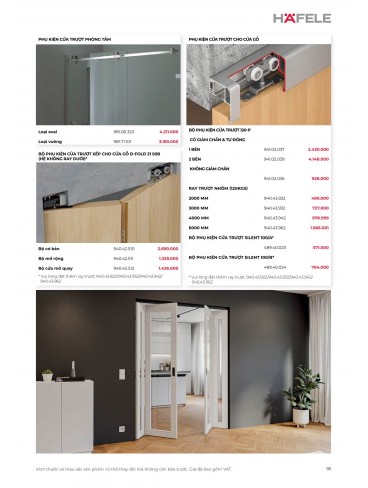 CATALOGUE THIẾT BỊ BẾP HAFELE 2026