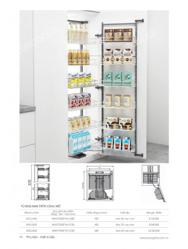 CATALOGUE PHỤ KIỆN BẾP EUROGOLD 2026