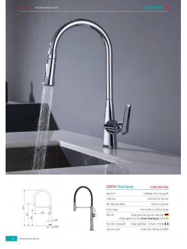 CATALOGUE THIẾT BỊ THIẾT BỊ BẾP GRANDX 2026