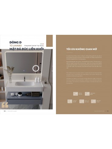 CATALOGUE TỦ LAVABO BOSSCO 