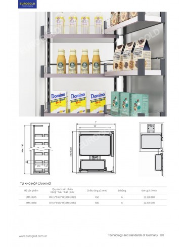 CATALOGUE PHỤ KIỆN BẾP EUROGOLD 2026