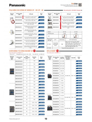 CATALOGUE THIẾT BỊ ĐIỆN PANASONIC & NANOCO T10.2026
