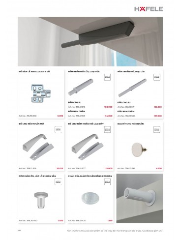 CATALOGUE THIẾT BỊ BẾP HAFELE 2026