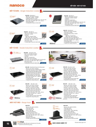 CATALOGUE THIẾT BỊ ĐIỆN PANASONIC & NANOCO T07.2026
