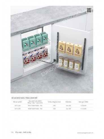 CATALOGUE PHỤ KIỆN BẾP EUROGOLD 2026