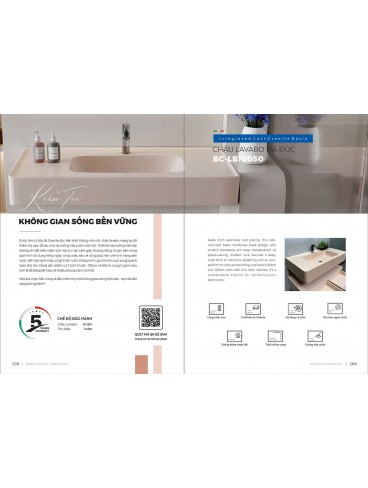 CATALOGUE TỦ LAVABO BOSSCO 
