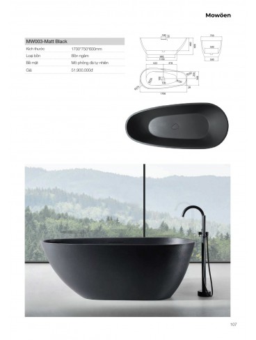 CATALOGUE BỒN TẮM MOWOEN 2026