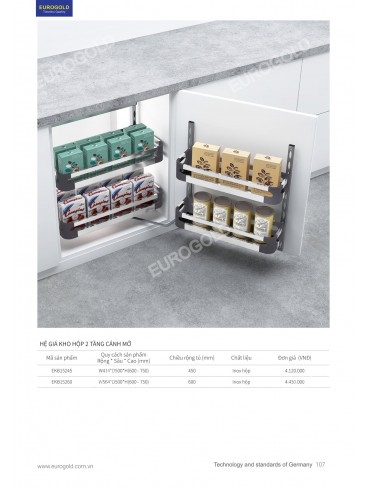 CATALOGUE PHỤ KIỆN BẾP EUROGOLD 2026