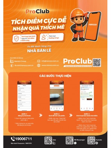 CATALOGUE THIẾT BỊ ĐIỆN PANASONIC & NANOCO T07.2026