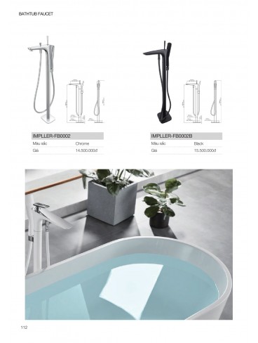 CATALOGUE BỒN TẮM MOWOEN 2026