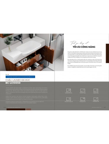 CATALOGUE TỦ LAVABO BOSSCO 