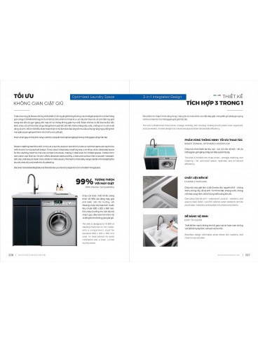 CATALOGUE TỦ LAVABO BOSSCO 