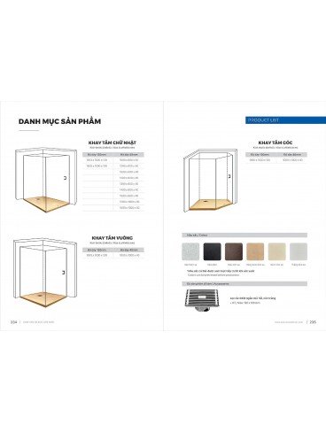 CATALOGUE TỦ LAVABO BOSSCO 