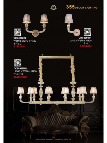 CATALOGUE 355 DECOR LIGHTING 2025