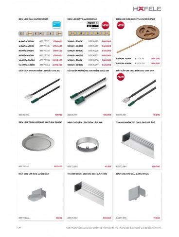 CATALOGUE THIẾT BỊ BẾP HAFELE 2026