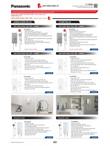CATALOGUE THIẾT BỊ ĐIỆN PANASONIC & NANOCO T10.2026