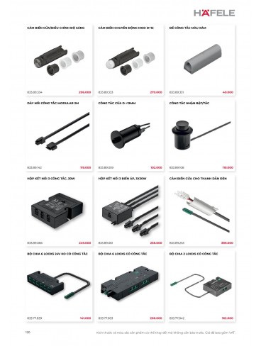 CATALOGUE THIẾT BỊ BẾP HAFELE 2026