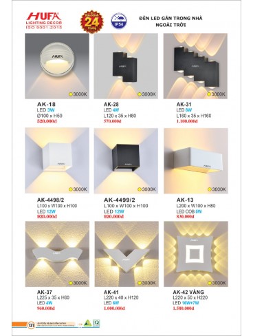 ĐÈN LED HUFA 2027