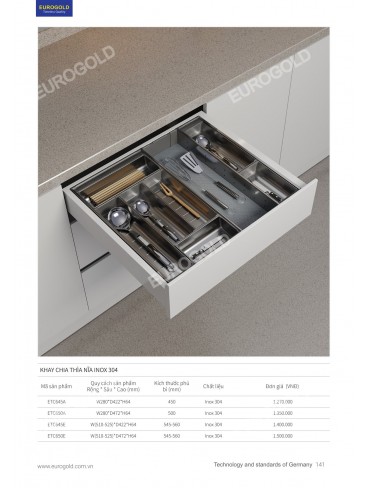 CATALOGUE PHỤ KIỆN BẾP EUROGOLD 2026