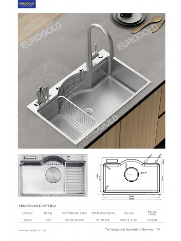 CATALOGUE PHỤ KIỆN BẾP EUROGOLD 2026