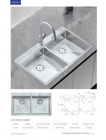 CATALOGUE PHỤ KIỆN BẾP EUROGOLD 2026