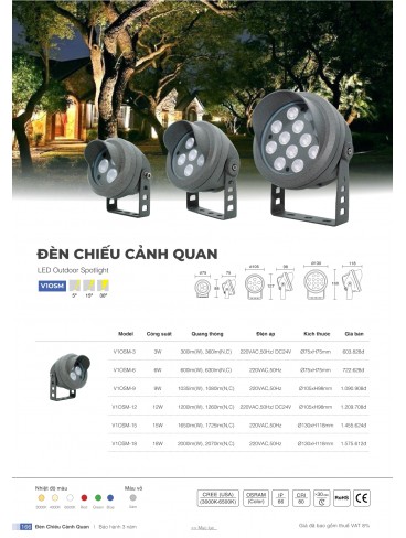 CATALOGUE ĐÈN VINALED 2025 - 2026