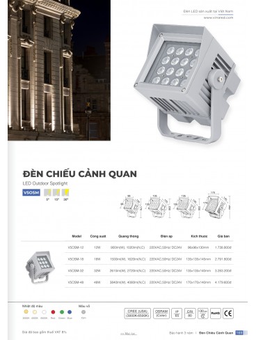 CATALOGUE ĐÈN VINALED 2025 - 2026