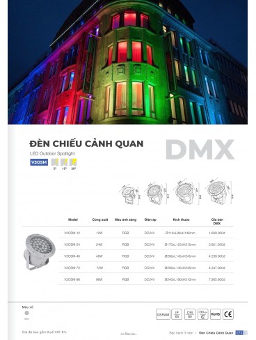 CATALOGUE ĐÈN VINALED 2025 - 2026