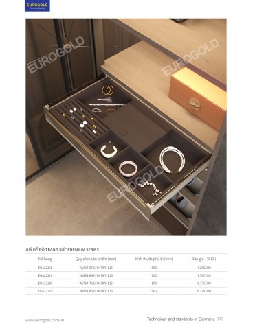 CATALOGUE PHỤ KIỆN BẾP EUROGOLD 2026