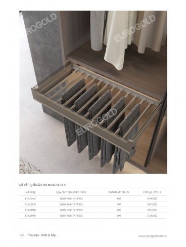 CATALOGUE PHỤ KIỆN BẾP EUROGOLD 2026