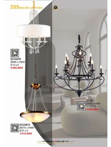 CATALOGUE 355 DECOR LIGHTING 2025