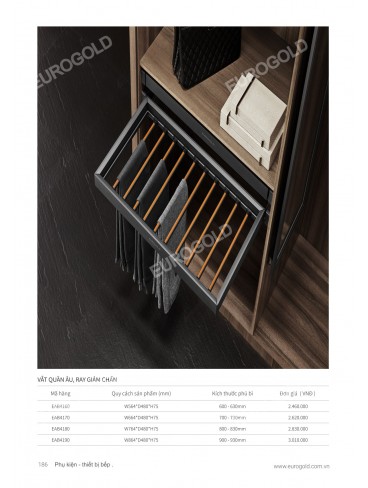 CATALOGUE PHỤ KIỆN BẾP EUROGOLD 2026