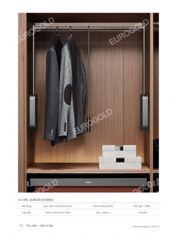 CATALOGUE PHỤ KIỆN BẾP EUROGOLD 2026