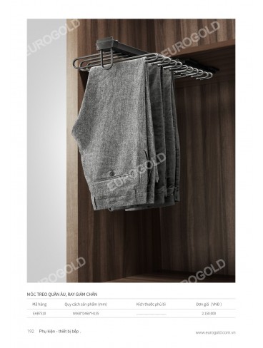 CATALOGUE PHỤ KIỆN BẾP EUROGOLD 2026