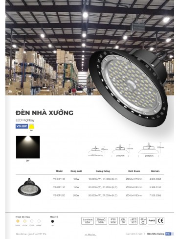 CATALOGUE ĐÈN VINALED 2025 - 2026