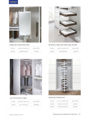 CATALOGUE PHỤ KIỆN BẾP EUROGOLD 2026
