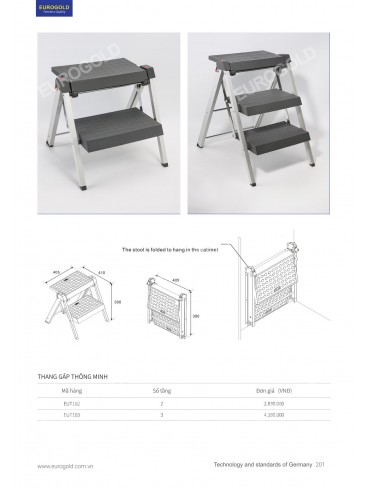 CATALOGUE PHỤ KIỆN BẾP EUROGOLD 2026