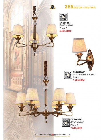 CATALOGUE 355 DECOR LIGHTING 2025