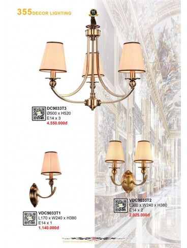 CATALOGUE 355 DECOR LIGHTING 2025