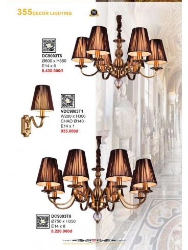 CATALOGUE 355 DECOR LIGHTING 2025