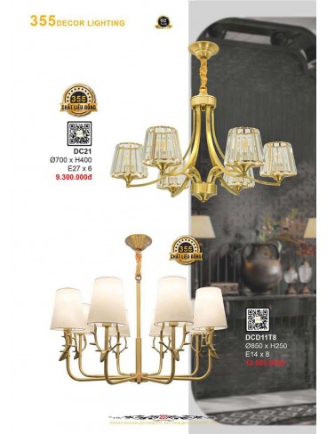 CATALOGUE 355 DECOR LIGHTING 2025