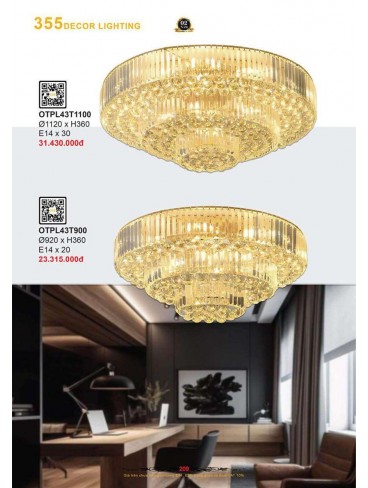 CATALOGUE 355 DECOR LIGHTING 2025