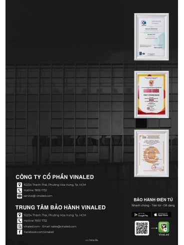 CATALOGUE ĐÈN VINALED 2025 - 2026