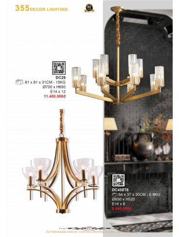 CATALOGUE 355 DECOR LIGHTING 2026