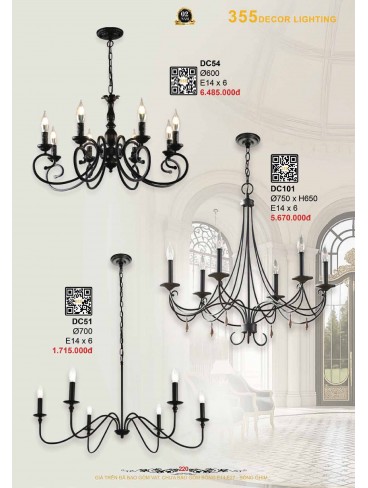 CATALOGUE 355 DECOR LIGHTING 2026