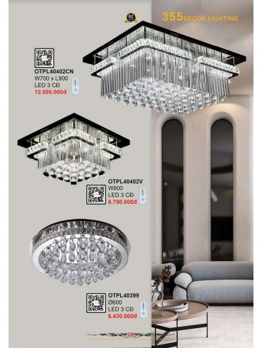 CATALOGUE 355 DECOR LIGHTING 2025